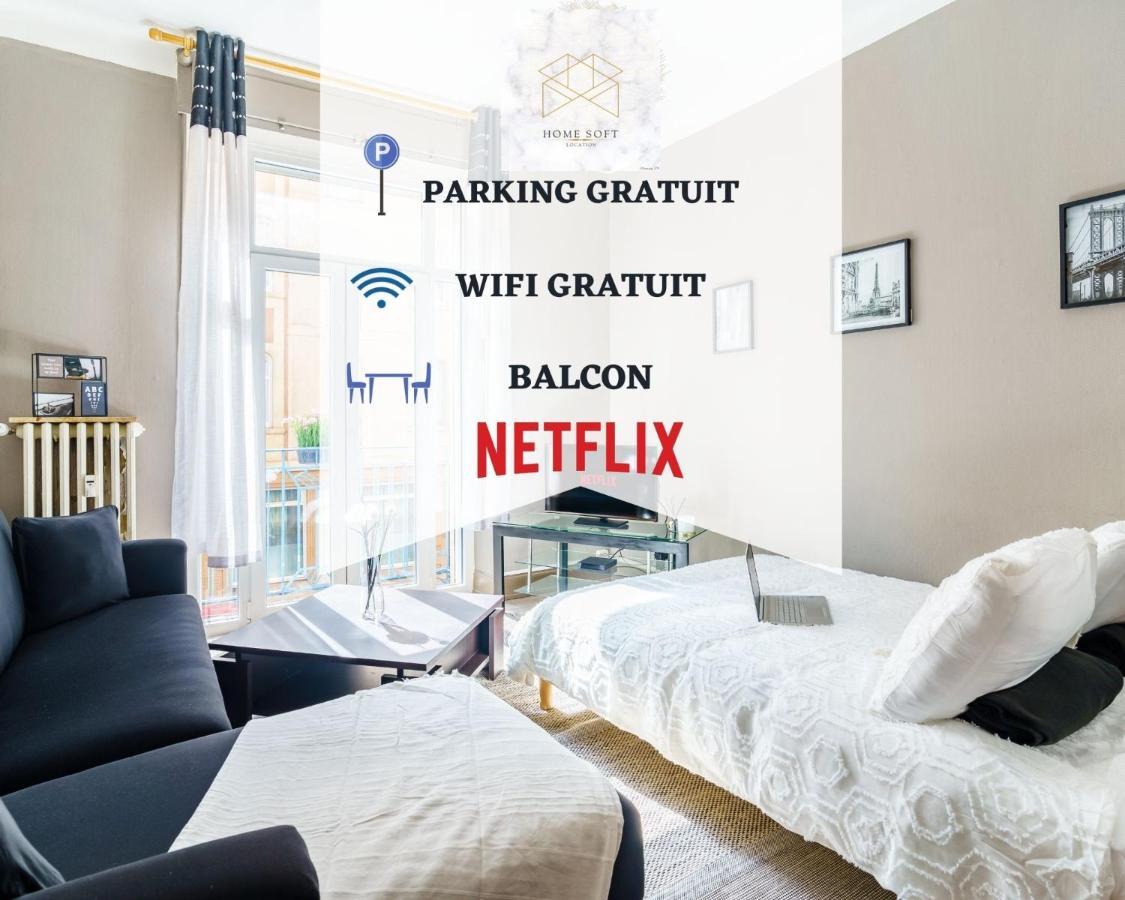 Spacieux Appartement En Hyper Centre Home Soft Metz Bagian luar foto